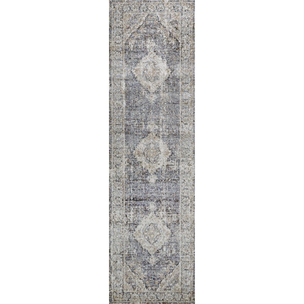 Dynamic Rugs 6795-988 Jazz 2 Ft. X 7.5 Ft. Finished Runner Rug in Grey/Taupe/Beige 